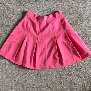 MAKE ME AN OFFER! 
Hot Pink Pleated Skirt